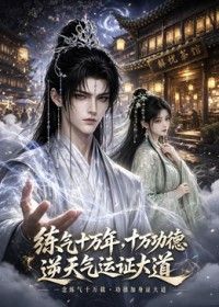 煉氣十萬年，十萬功德逆天氣運證大道海報